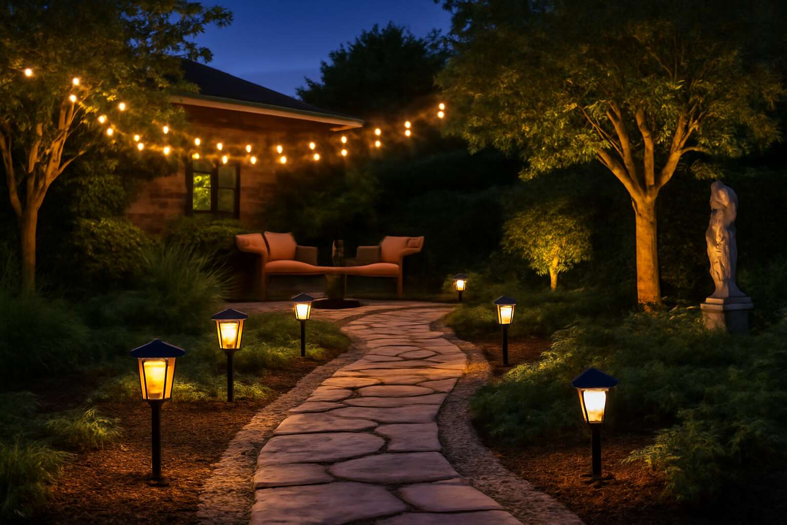 Brighten Your Yard with Innovative Outdoor Lighting Ideas Solar for ...