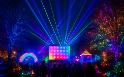 Experience the Magic at the Spectacular Outdoor Light Show You Can’t Miss this Season