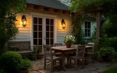 Transform Your Backyard with Charming Farmhouse Style Outdoor Lighting for Cozy, Rustic Charm