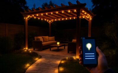 Transform your nights with outdoor lighting remote control for effortless, smart exterior ambiance.