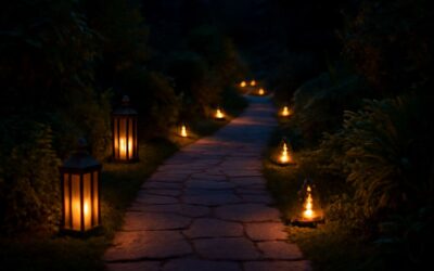 Brighten your backyard with outdoor light without electricity: eco-friendly ideas.