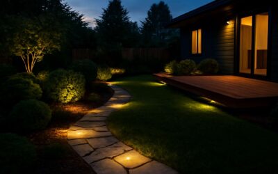 Elevate Your Garden with outdoor lighting led for a magical, energy-saving nightscape