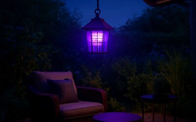 Upgrade your patio with outdoor bug zapper light bulb for pest-free evenings.