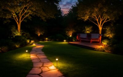 Transform Your Nightscape with outdoor lighting yard ideas for a cozy backyard glow