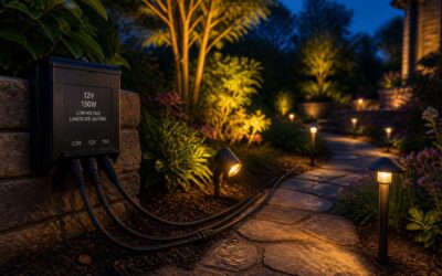 Choose the right outdoor light voltage for safety and brightness.