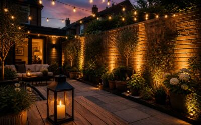 Brighten your garden with outdoor lighting ideas uk; homeowners love them.